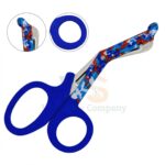 50 EMT Utility Scissors 7 25 Paper Coated Blades Blue | Trauma Cutting | VS Surgico