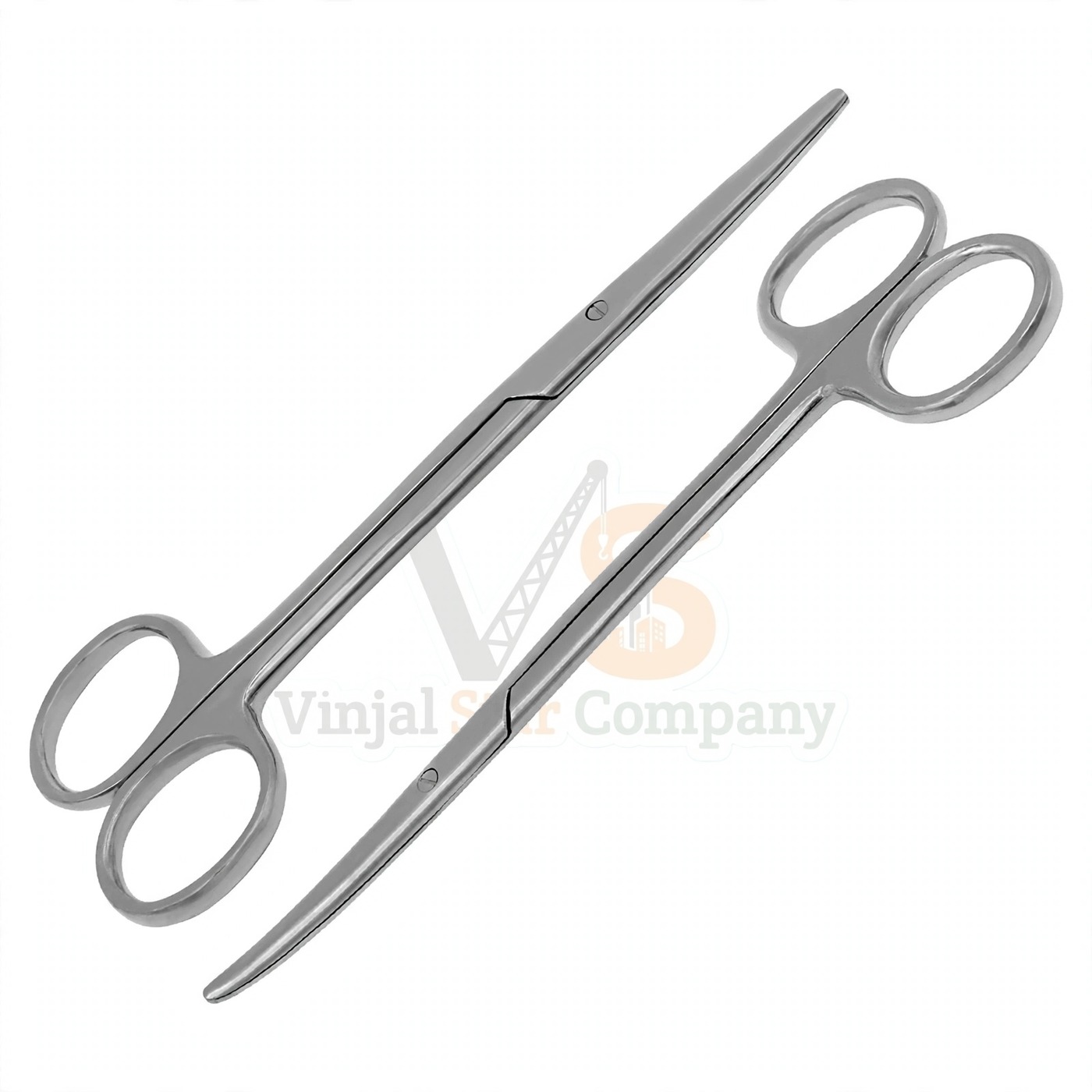 Vinjal Star - 1122 - Vinjal Star Company product photo 6 Asrtd Metzenbaum Scissors 5 75 Straightcurved | Surgical Dissecting | VS Surgico - Image 1