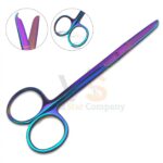 6 Pcs Rainbow Littauer Spencer Stitch Scissors 4 5 | Suture Removal | VS Surgico