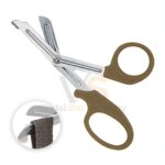 EMT Trauma Shears 5 5 Dark Sand Handle | Trauma Cutting | VS Surgico