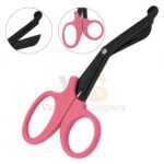 EMT Trauma Shears 7 25 Black Blades Pink Handle | Trauma Cutting | VS Surgico