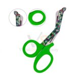 EMT Utility Scissors 7 25 Paper Coated Blades Green | Trauma Cutting | VS Surgico