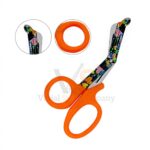 EMT Utility Scissors 7 25 Paper Coated Blades Orange | Trauma Cutting | VS Surgico