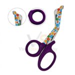 EMT Utility Scissors 7 25 Paper Coated Blades Purple | Trauma Cutting | VS Surgico