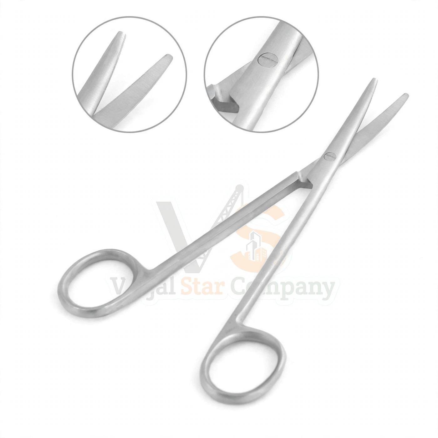 Vinjal Star - 1204 - Vinjal Star Company product photo Lexer Baby Scissors | Surgical Dissecting | VS Surgico - Image 1