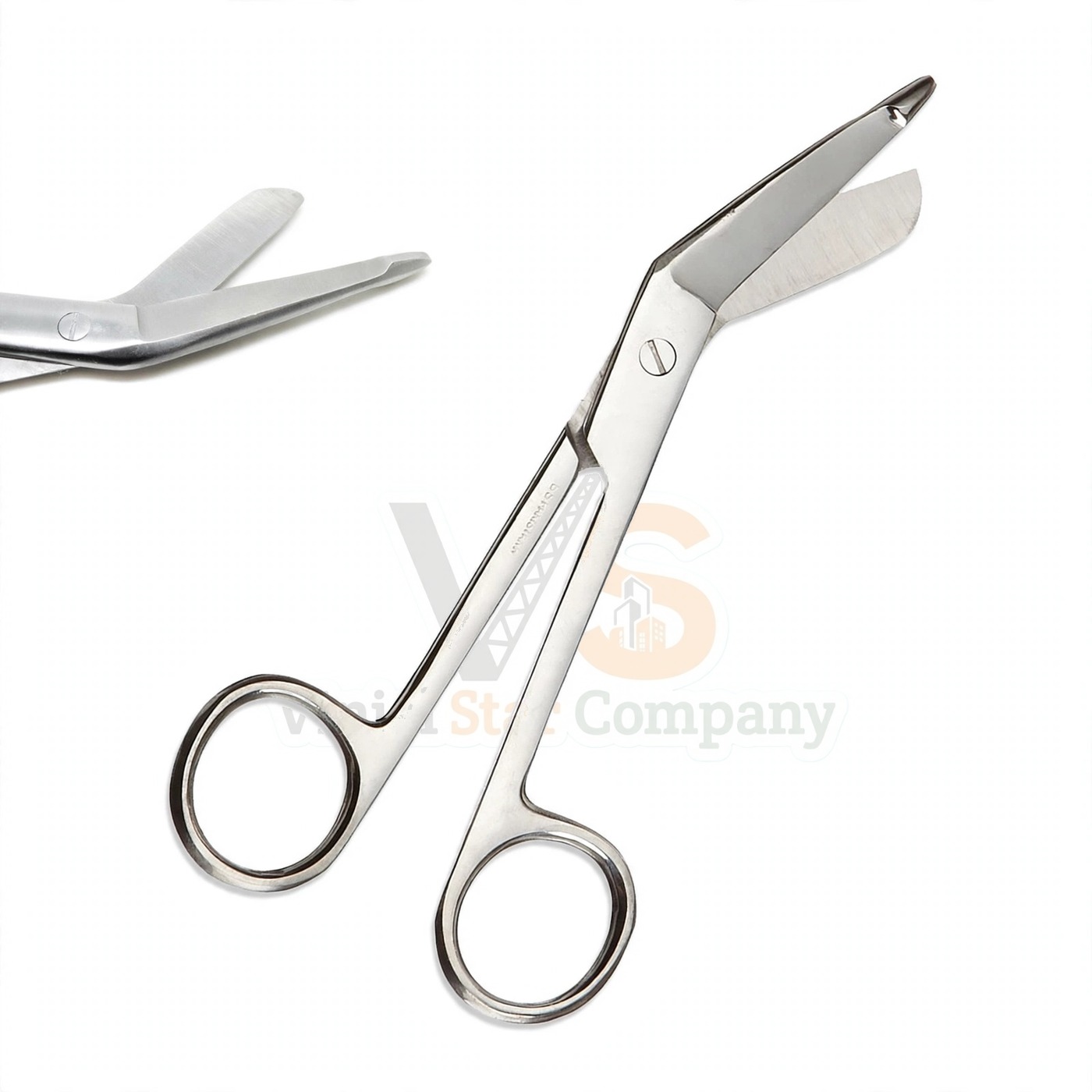 Vinjal Star - 1226 - Vinjal Star Company product photo Lister Bandage Scissors 7 25 Round Pattern | Bandage Cutting | VS Surgico - Image 1