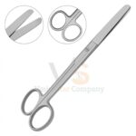 Operating Scissors 6 5 Sharpblunt Straight Round | Surgical Dissecting | VS Surgico