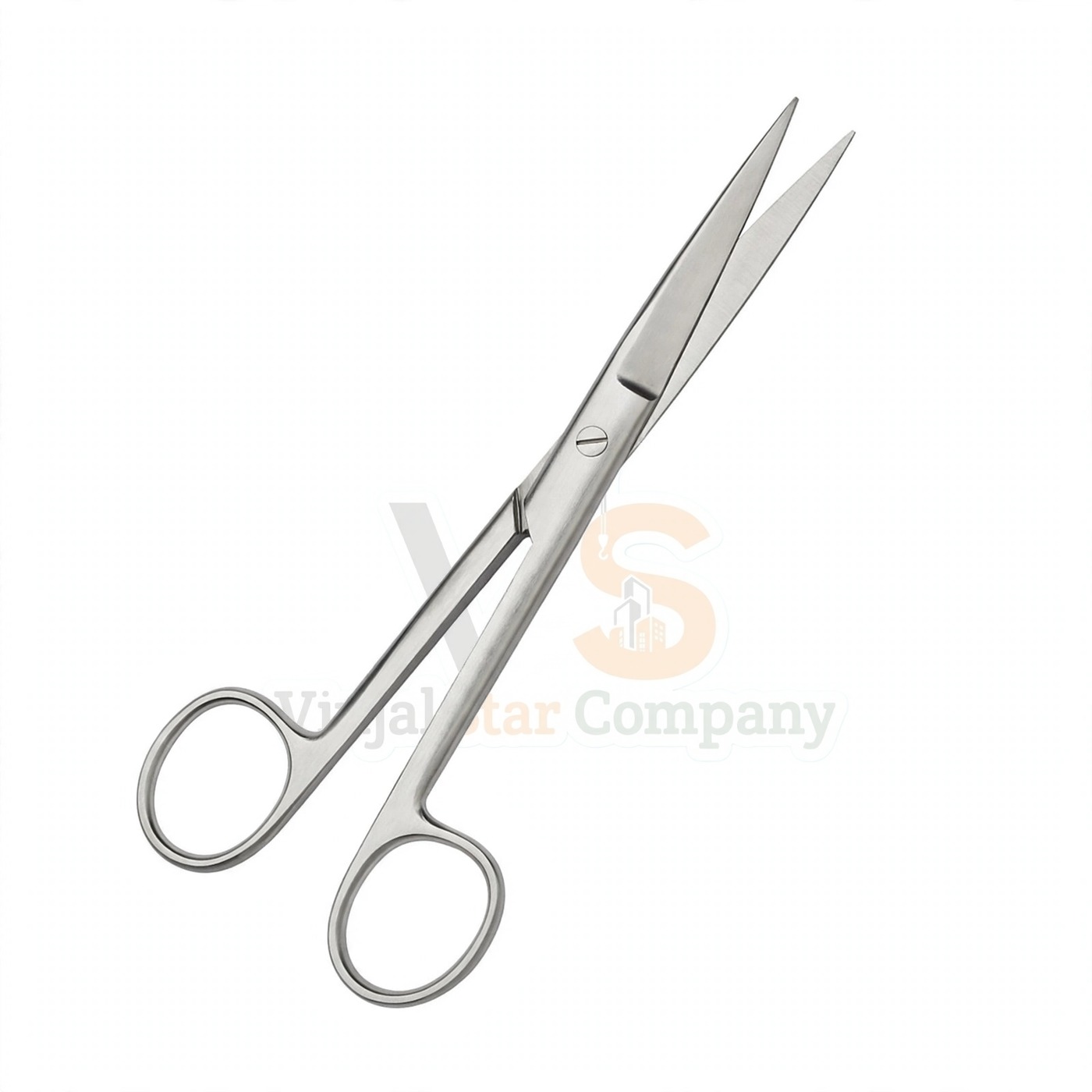 Vinjal Star - 1306 - Vinjal Star Company product photo Operating Scissors Sharp Sharp 5 5 Curved | Surgical Dissecting | VS Surgico - Image 1