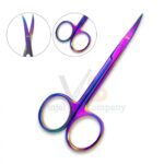 Rainbow Blades EMT Scissors 7 25 Red Handle | Trauma Cutting | VS Surgico