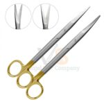 Set Of 2 Pcs TC Mayo Scissors 6 75 Straight Curved | Surgical Dissecting | VS Surgico