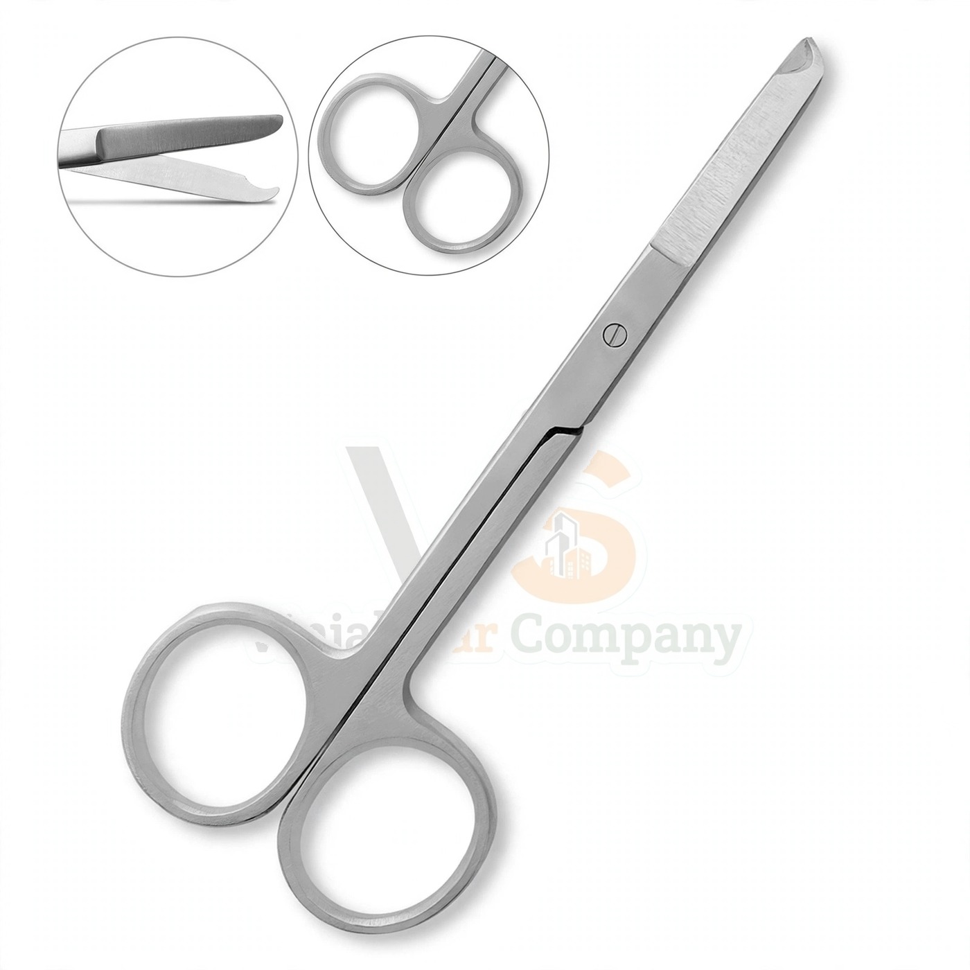 Vinjal Star - 1354 - Vinjal Star Company product photo Spencer Stitch Suture Scissors 3 5 Surgical Veterinary (2108) | Suture Removal | VS Surgico - Image 1