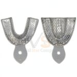 2 Dental Impression Trays Large Perforated Upper Lower | Impression Taking | VS Surgico