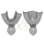 2 Dental Impression Trays X Large Perforated Upper Lower | Impression Taking | VS Surgico