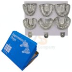 3 Set Of 6 Dental Impression Trays Perfo Denture | Impression Taking | VS Surgico