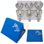 6 Dental Impression Trays Solid Set Edentulous Denture | Impression Taking | VS Surgico