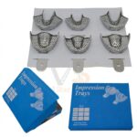 6 Pcs Pedo Impression Trays Perforated | Impression Taking | VS Surgico