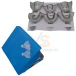6 Pcs Perforated Impression Trays Set Upper Lower | Impression Taking | VS Surgico