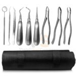 9pcs Basic Oral Dental Extraction Surgery Set With Pouch | Extraction Surgery | VS Surgico