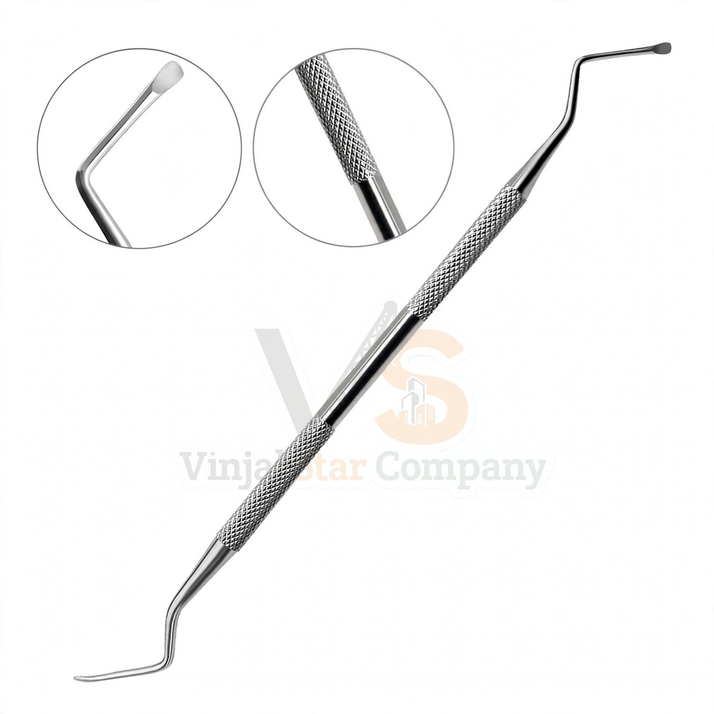 Vinjal Star - 281 - Vinjal Star Company product photo Lucas Curette 85 Dentist Lab Dental | Bone Curettage | VS Surgico - Image 1