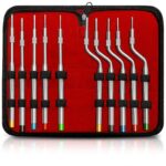 Professional 10 Sinus Osteotomes Set Implant Bone Grafting Elevators | Bone Grafting | VS Surgico