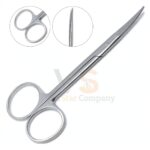 New 4 5 Iris Scissors Curved Tip High Quality | Iris Scissor Cutting | VS Surgico