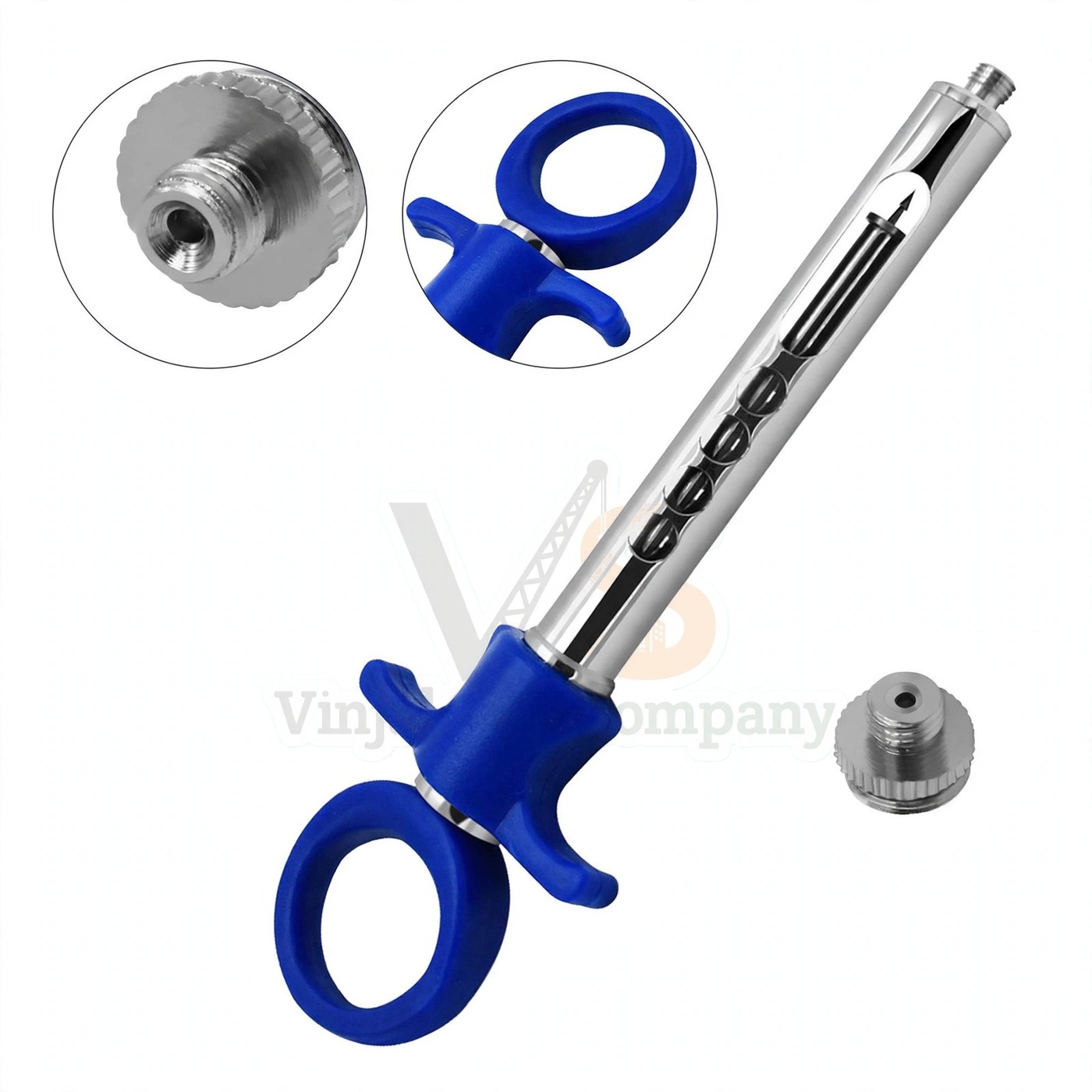 Vinjal Star - 410 - Vinjal Star Company product photo Dental Auto Passive Syringe 1.8ml Blue | Dental Anesthesia | VS Surgico - Image 1