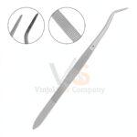 Fiber Grip Soldering Tweezer Straight Shm0043 | Precision Handling | VS Surgico