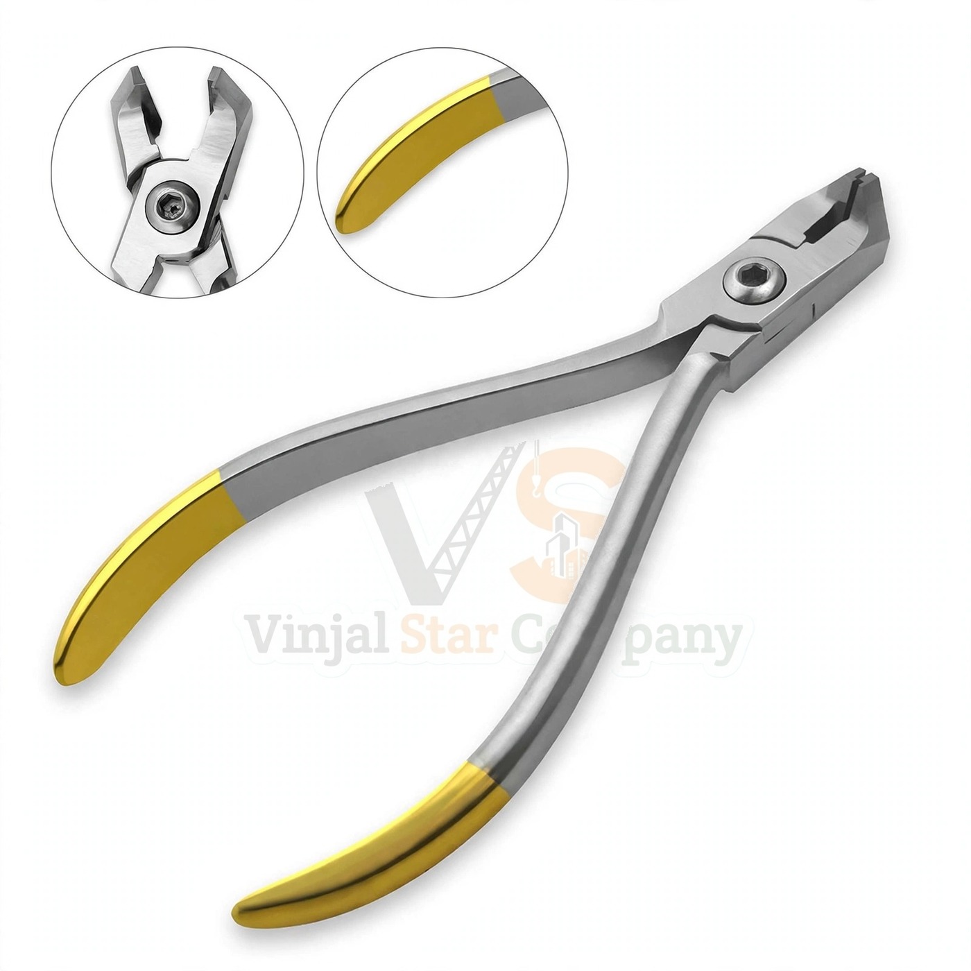 Vinjal Star - 442 - Vinjal Star Company product photo 10 Hard Wire Cutter Straight Tips | Wire Cutting | VS Surgico - Image 1