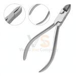 2 TC Bird Beak Pliers With Cutter 5 5 Orthodontic Instrument | Wire Bending | VS Surgico