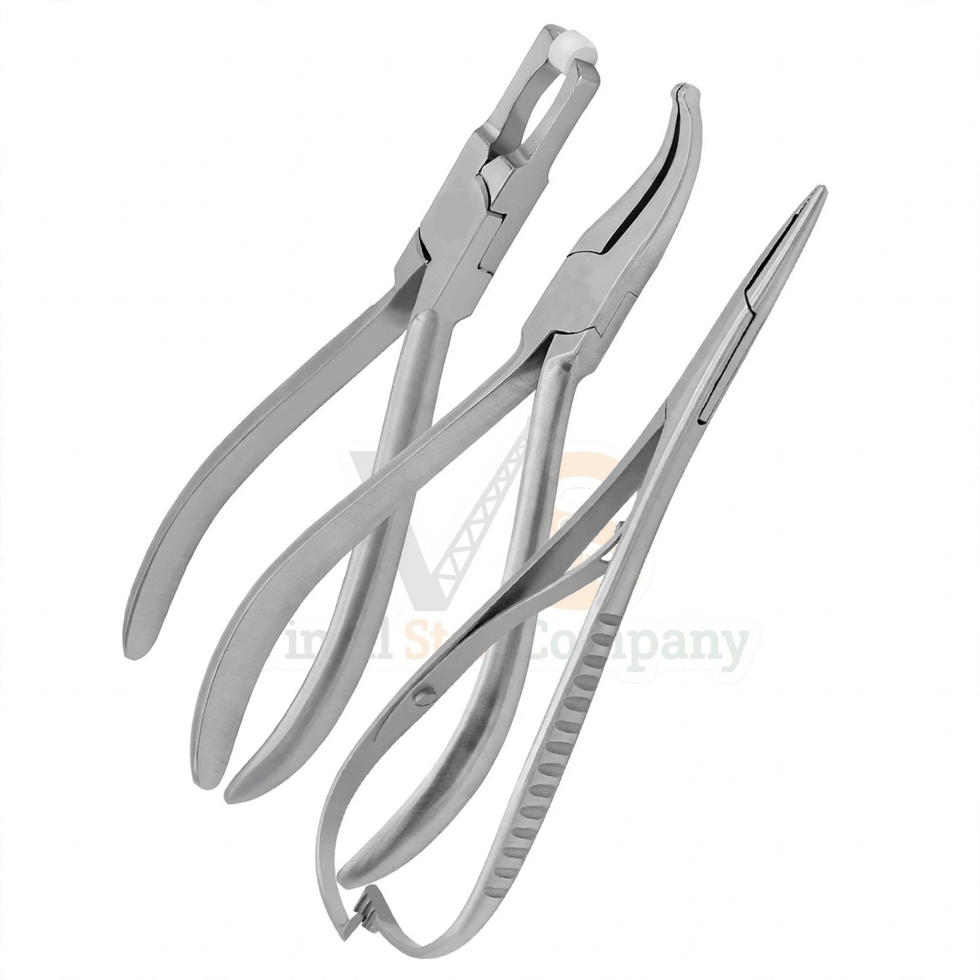 Vinjal Star - 481 - Vinjal Star Company product photo Sets Orthodontic Pliers Set Bracket Remover Hard Wire Cutter Distal End Dental Instru | Bracket Removal | VS Surgico - Image 1