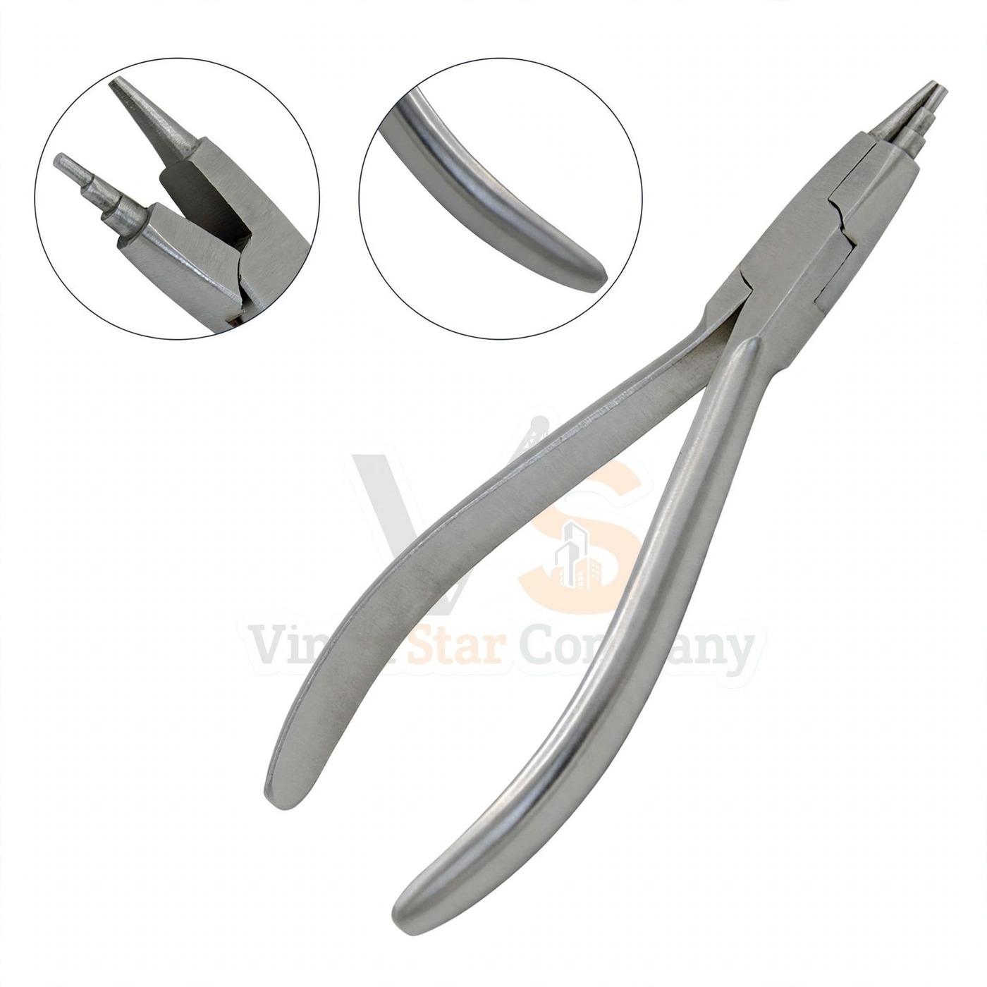 Vinjal Star - 526 - Vinjal Star Company product photo Mathieu Needle Holder | Orthodontic Plier Use | VS Surgico - Image 1