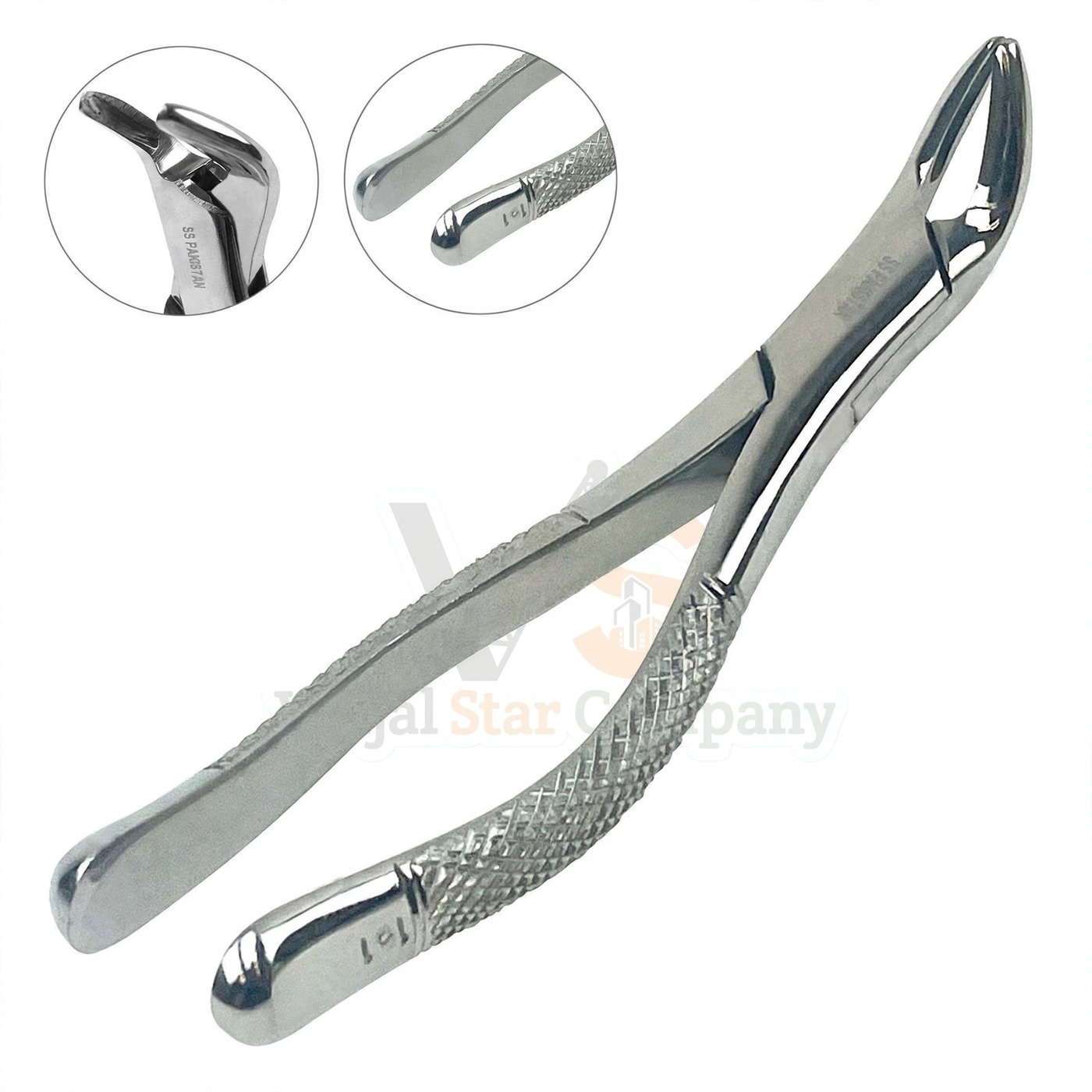 Vinjal Star - 611 - Vinjal Star Company product photo 6 American Extracting Forceps No 16 | Dental Extracting Forceps | VS Surgico - Image 1
