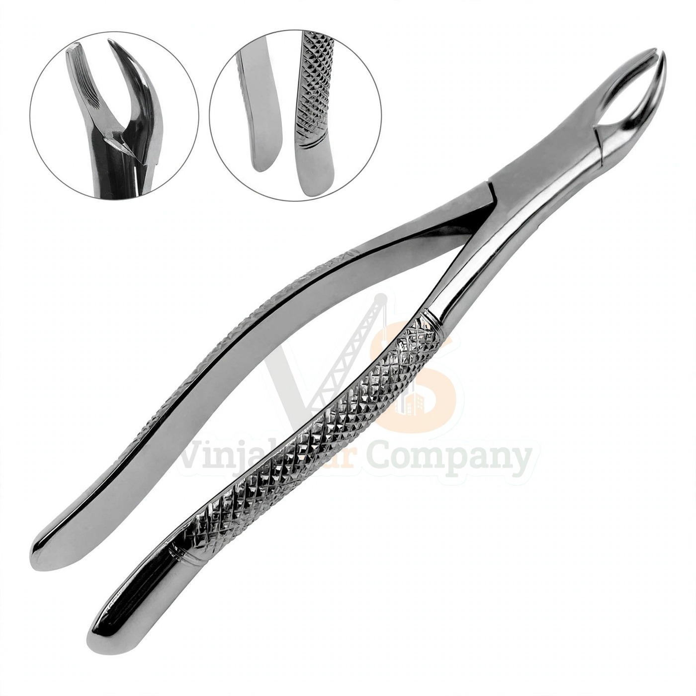 Vinjal Star - 622 - Vinjal Star Company product photo 6 Extracting Forceps 99a Dental | Dental Extracting Forceps | VS Surgico - Image 1