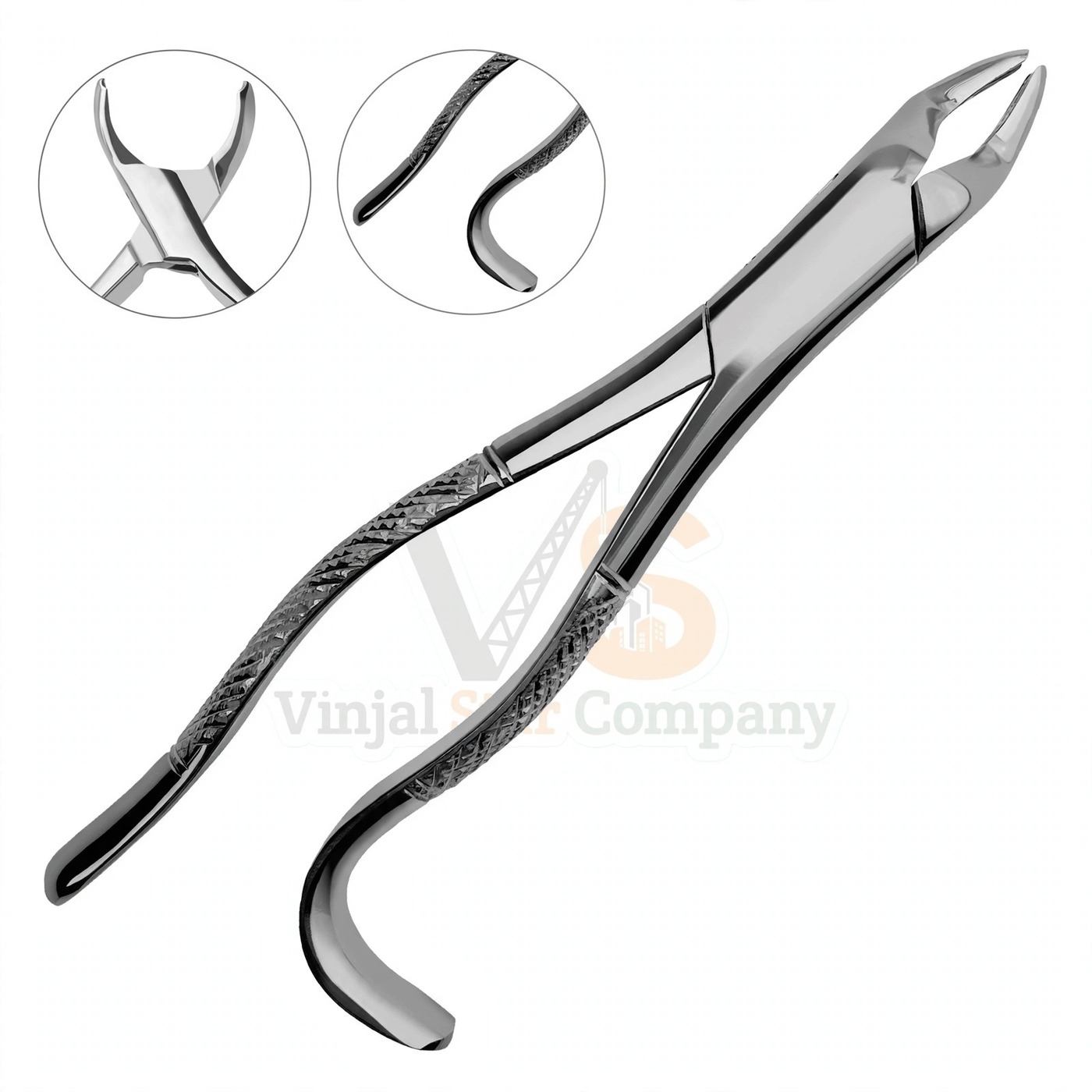 Vinjal Star - 671 - Vinjal Star Company product photo Extracting Forceps Dental 150a | Dental Extracting Forceps | VS Surgico - Image 1