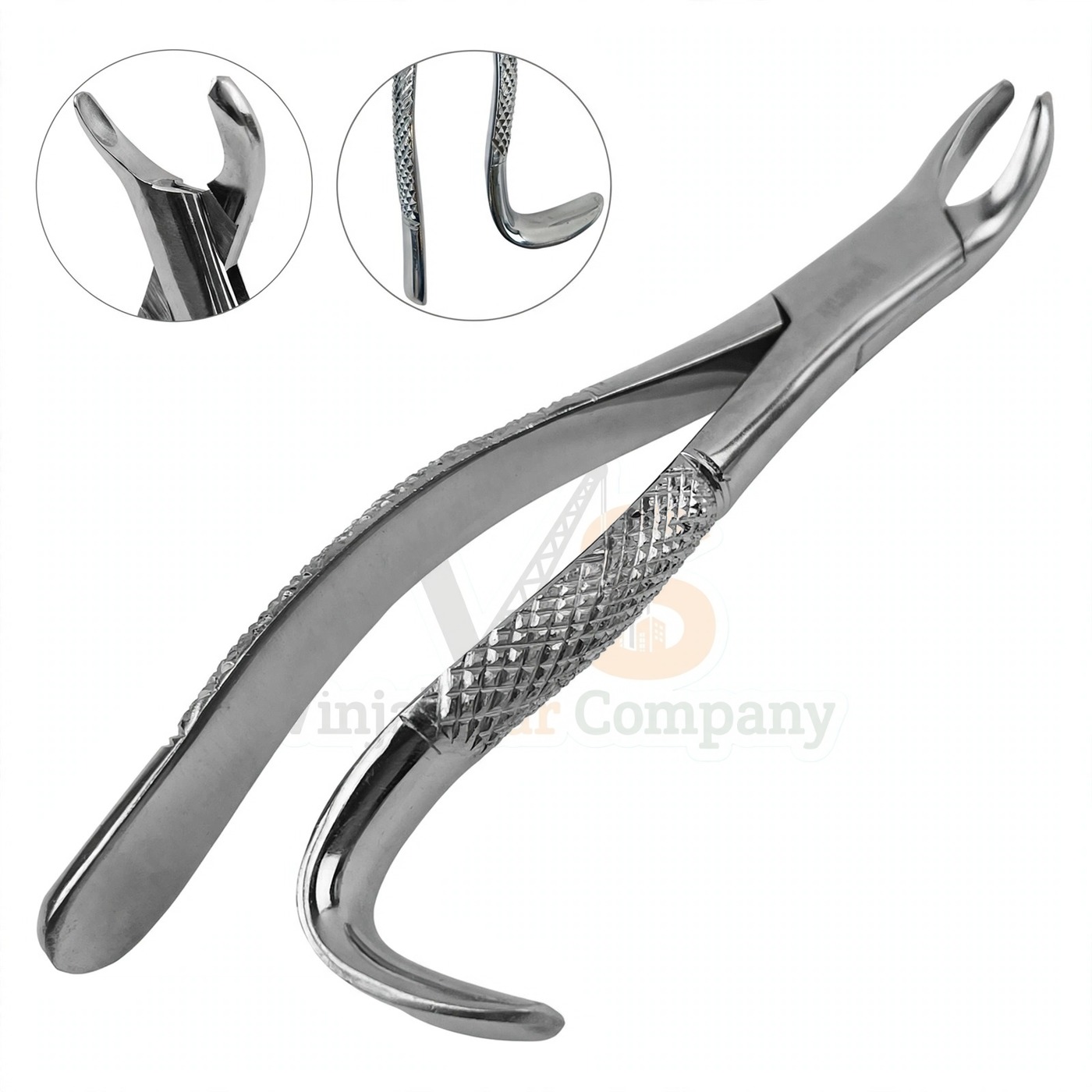 Vinjal Star - 674 - Vinjal Star Company product photo Extracting Forceps Dental 210s | Dental Extracting Forceps | VS Surgico - Image 1