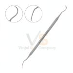 10 Dental Sickle Scaler Anterior Towner Jacquette U15/33 Double Ended | Dental Sickle Scaler | VS Surgico