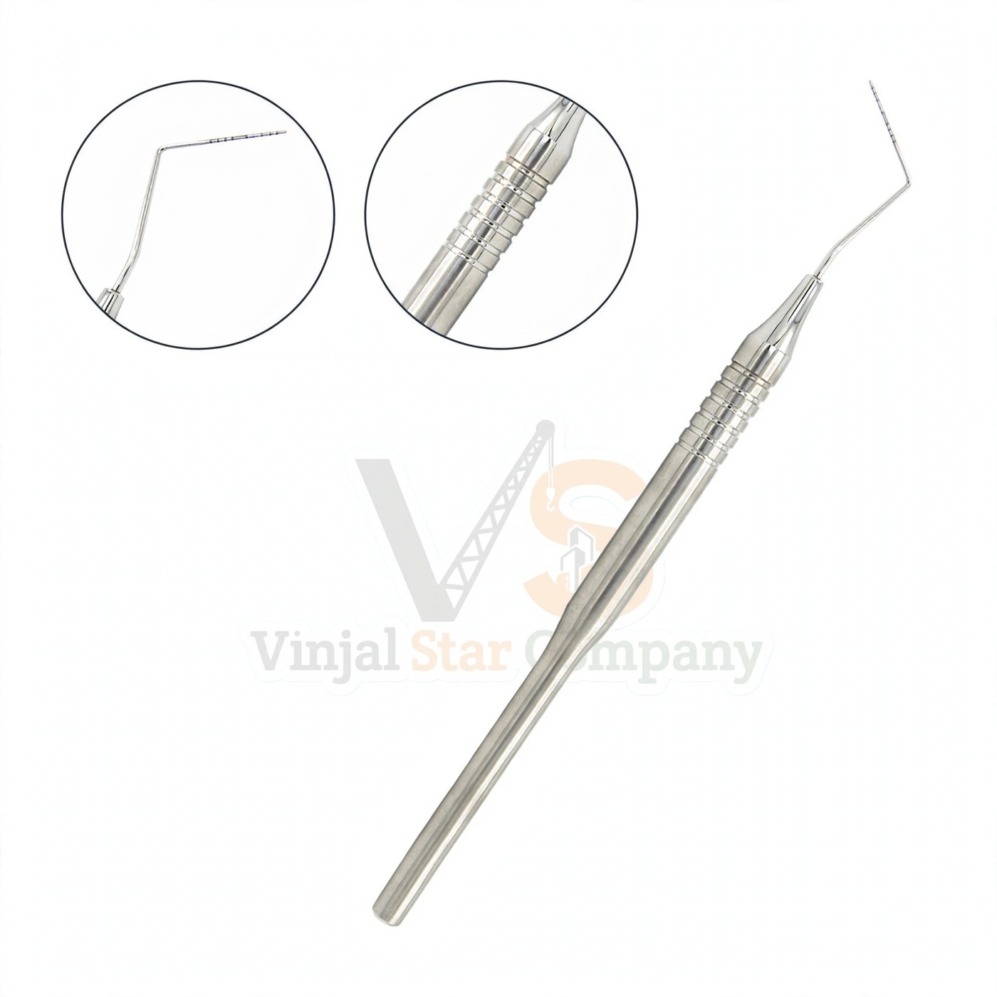 Vinjal Star - 709 - Vinjal Star Company product photo 2 Williams Probe Color Coded Marking 1 2 3 5 7 8 9 10 Single Ended | Periodontal Probing | VS Surgico - Image 1