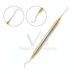 3 Dental Sickle Scaler Anterior Towner Jacquette U15 33 Double Ended | Dental Scaling | VS Surgico