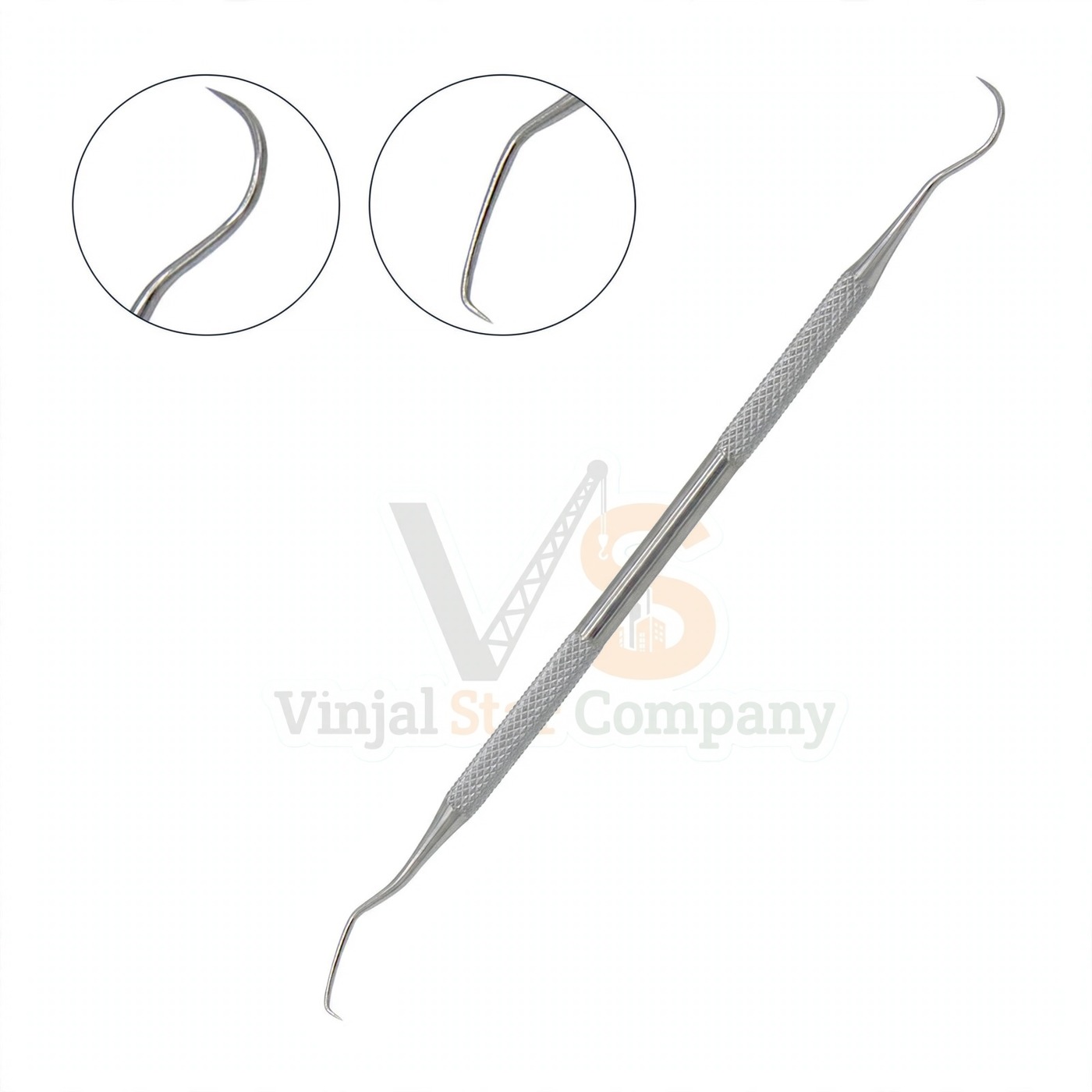 Vinjal Star - 717 - Vinjal Star Company product photo 50 Dental Probe Explorer 5 Double Ended | Periodontal Probing | VS Surgico - Image 1