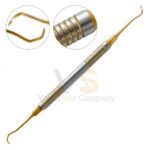 Sickle Scaler 204S Gold Tips Hollow Handle | Dental Scaling | VS Surgico