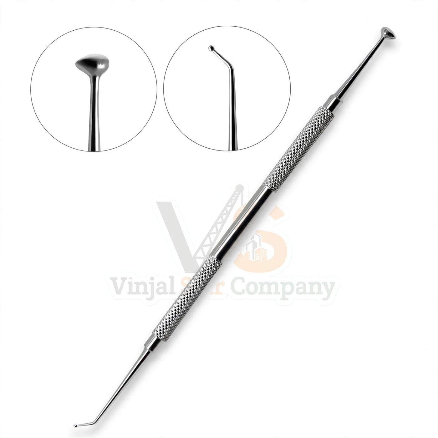 Vinjal Star - 762 - Vinjal Star Company product photo 12 Ball Burnisher 2729 DE Dental Amalgam | Amalgam Finishing | VS Surgico - Image 1