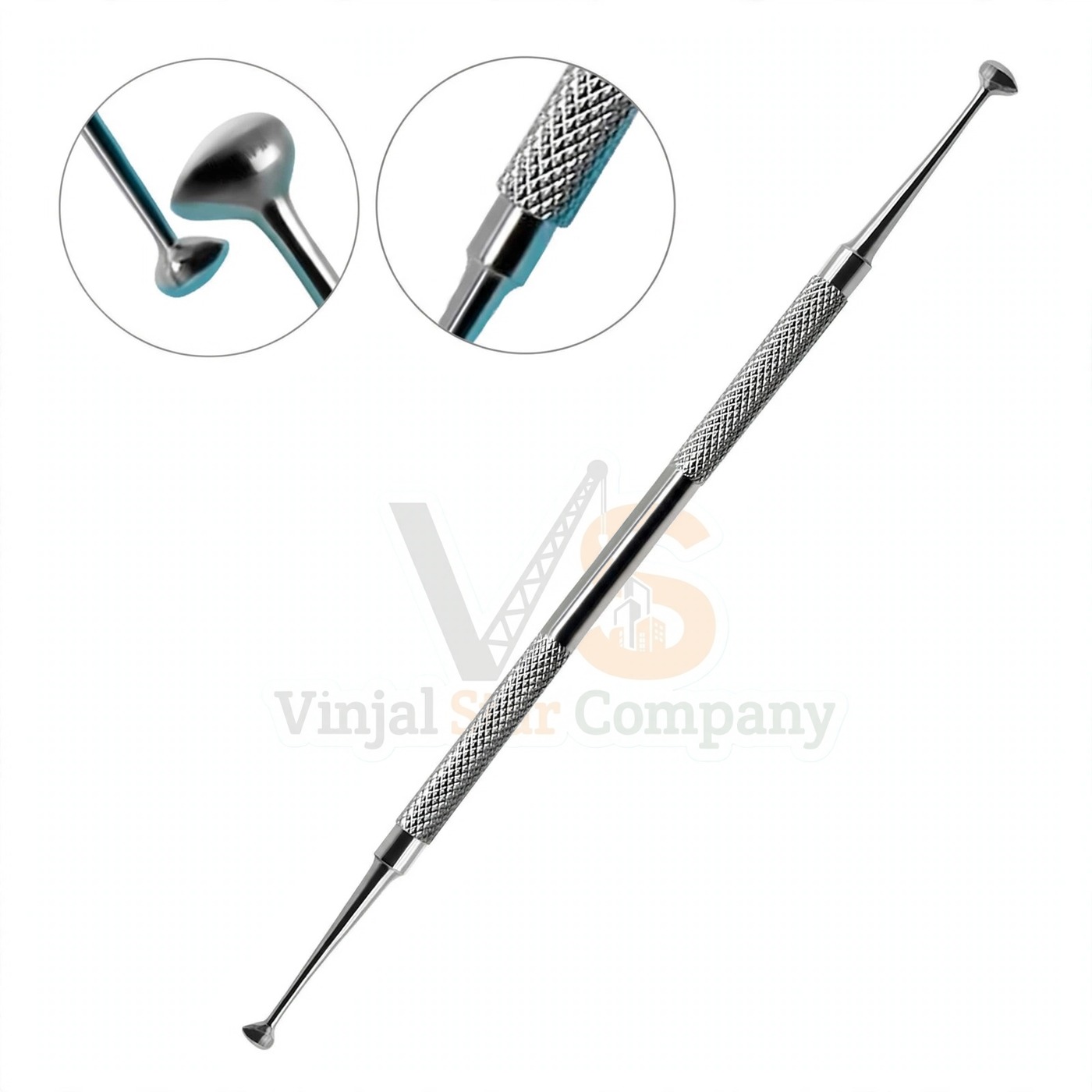 Vinjal Star - 791 - Vinjal Star Company product photo Ball Burnisher 2829 Dental Amalgam | Amalgam Finishing | VS Surgico - Image 1