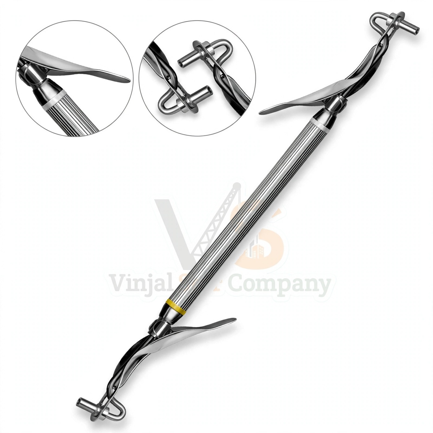 Vinjal Star - 795 - Vinjal Star Company product photo Six Pcs Amalgam Carrier Double Ended Large | Amalgam Placement | VS Surgico - Image 1