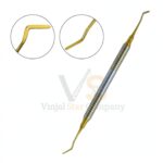 4 5 Gregg Composite Instrument Gold Tips Double Ended | Composite Filling | VS Surgico