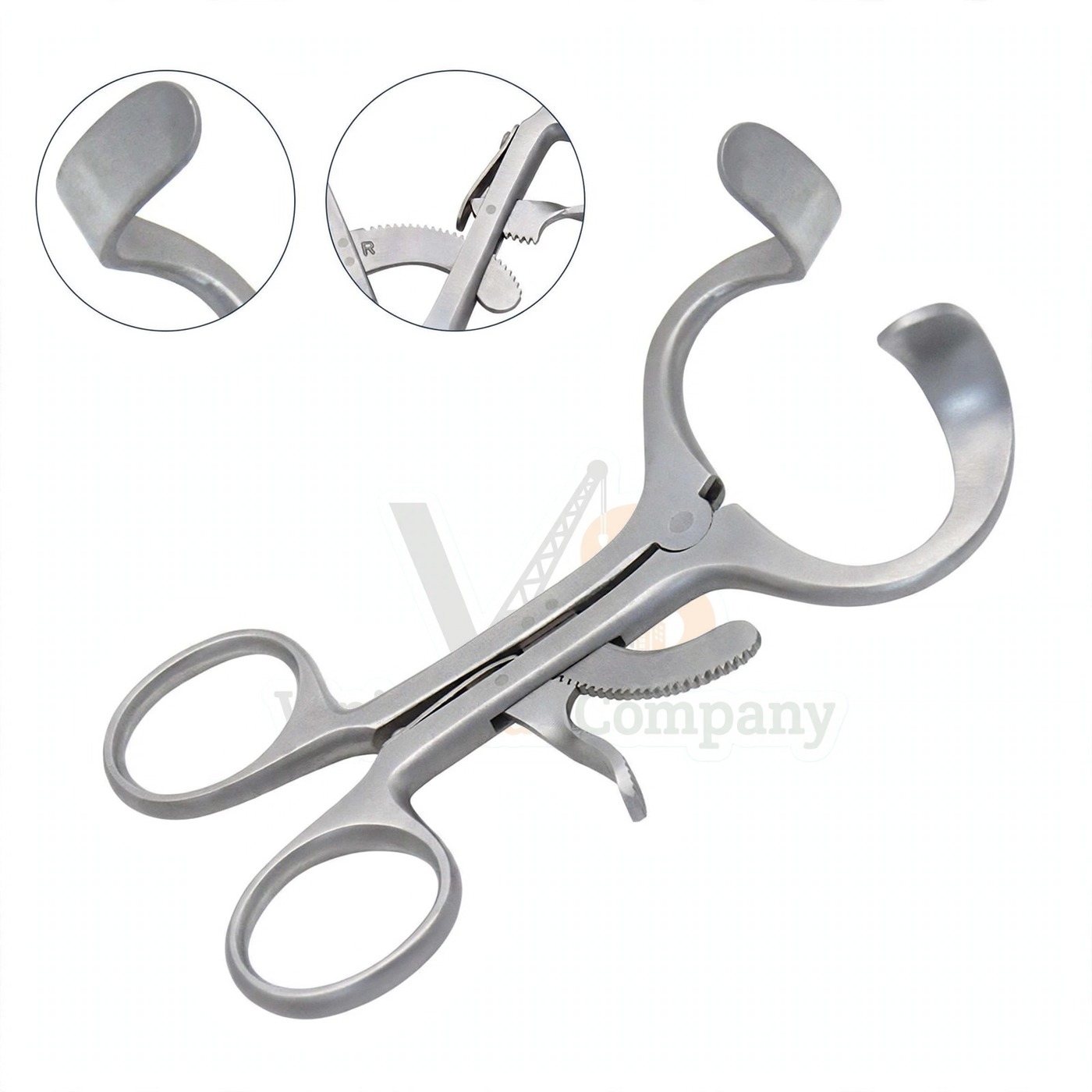 Vinjal Star - 876 - Vinjal Star Company product photo 3 Molt Mouth Gag 4 5 Surgical Dental Oral | Mouth Opening | VS Surgico - Image 1
