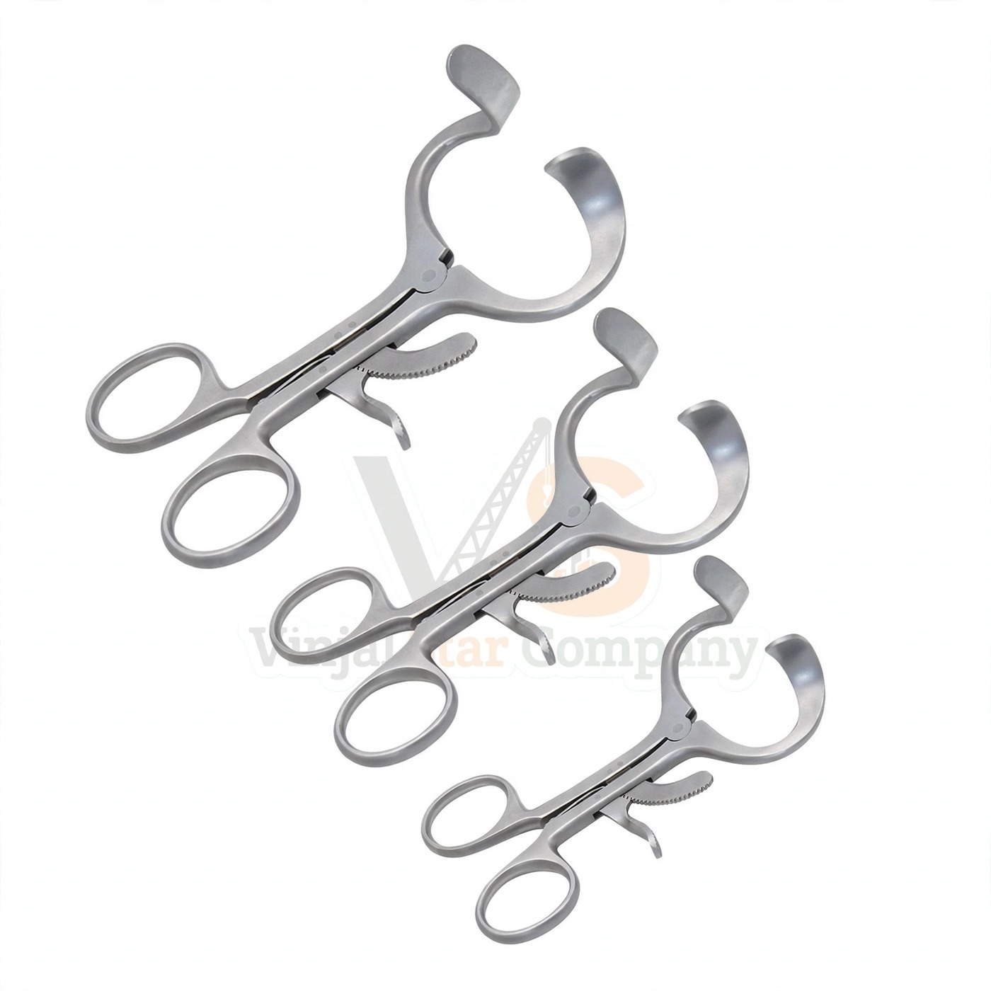 Vinjal Star - 879 - Vinjal Star Company product photo 3 Molt Mouth Gag Set 3 5 4 5 5 5 | Mouth Opening | VS Surgico - Image 1