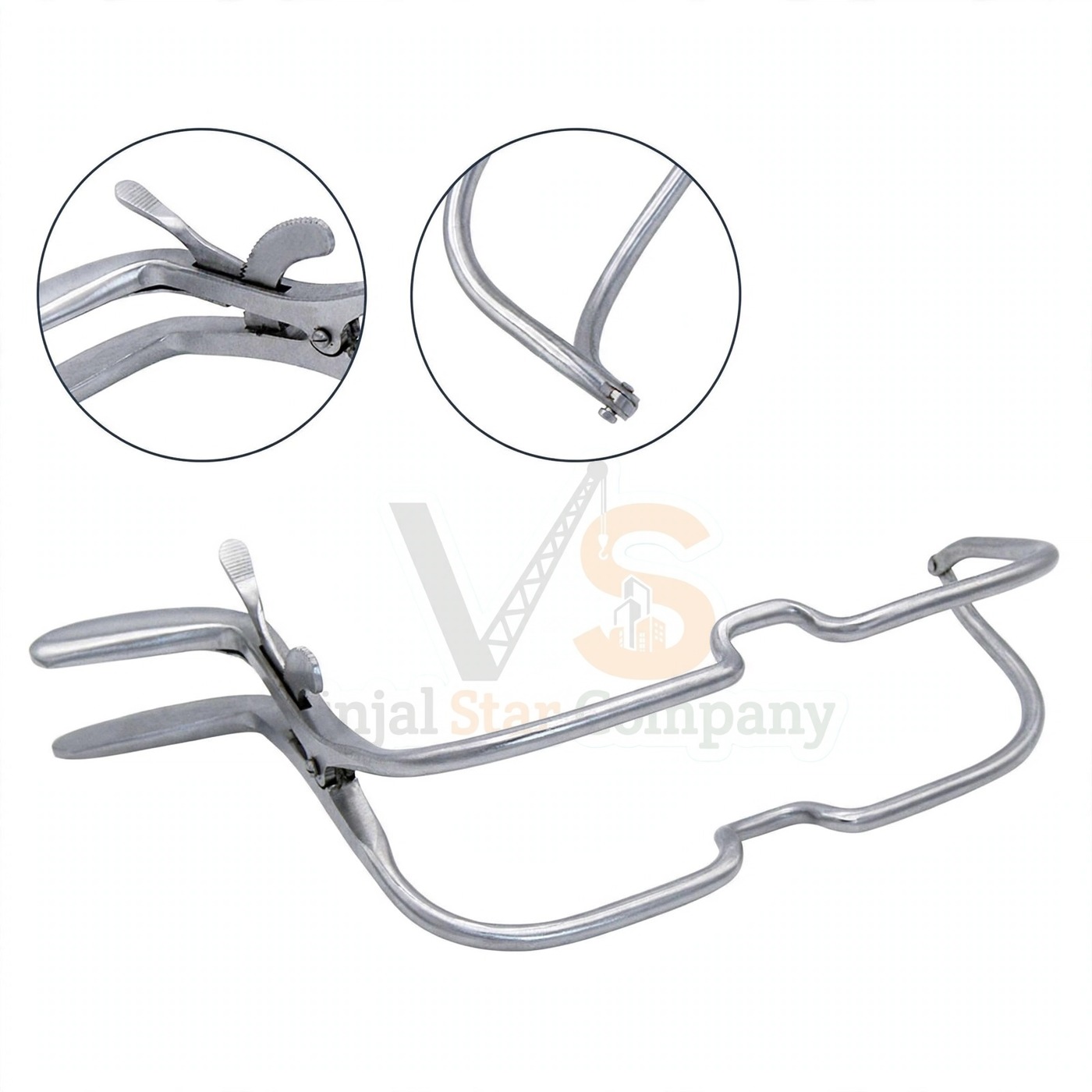 Vinjal Star - 896 - Vinjal Star Company product photo Jennings Mouth Gag 5 Surgical Dental Surgical | Mouth Opening | VS Surgico - Image 1