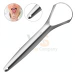 Metal Tongue Scraper 6 Oral Hygiene Tongue Cleaner | Tongue Cleaning | VS Surgico