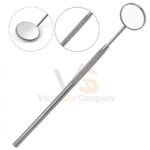 100 Dental Mirrors 5 With Handle Surgical Dental | Dental Examination | VS Surgico
