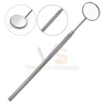 12 Pcs Dental Mouth Mirror 5 With Handle For Teeth Cleaning Inspection | Dental Examination | VS Surgico